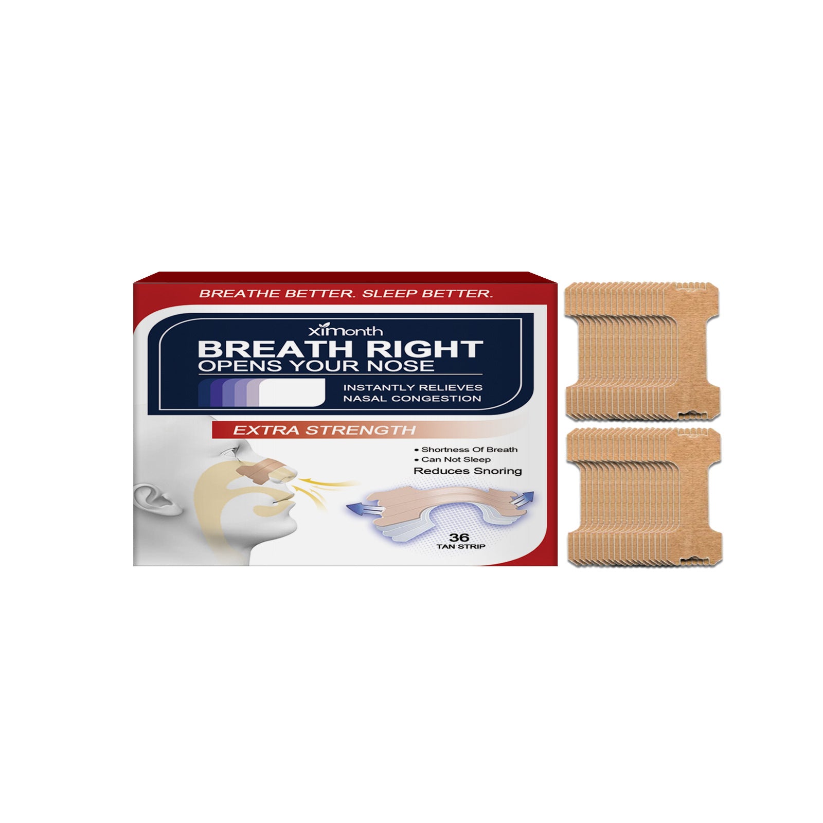Night Snoring Stickers Elastic Anti-snoring