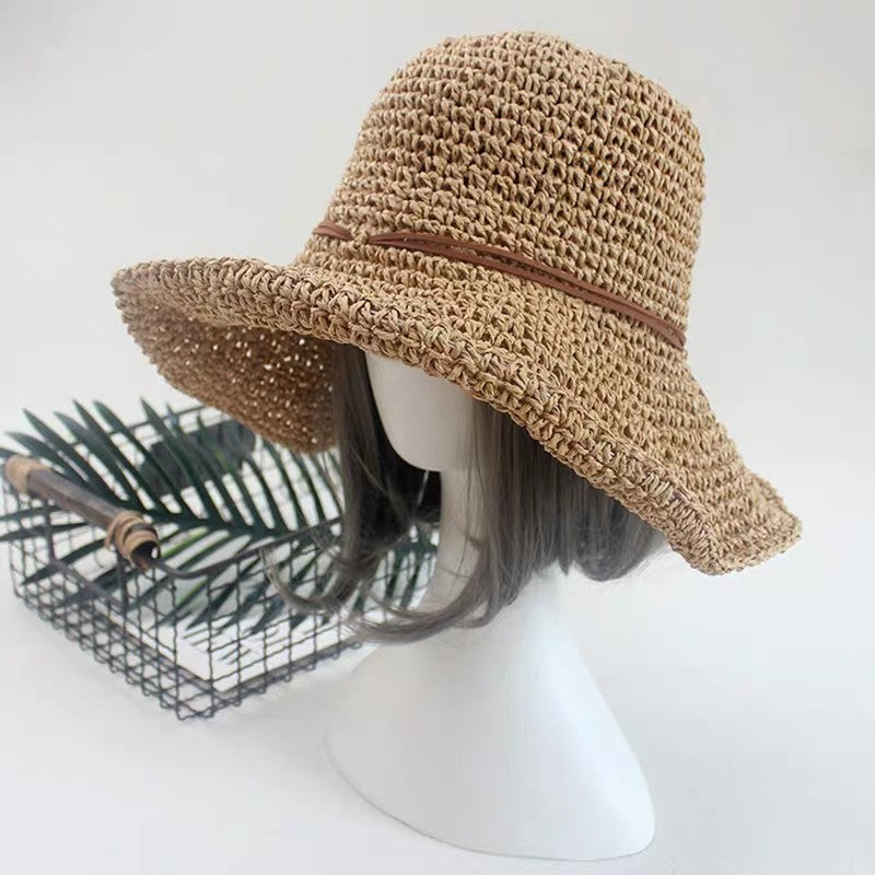 Sunshade Foldable Travel Beach Straw Hat