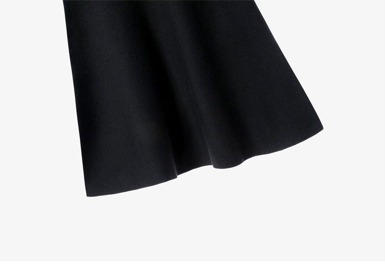 Classic Style Knitted Dress Women