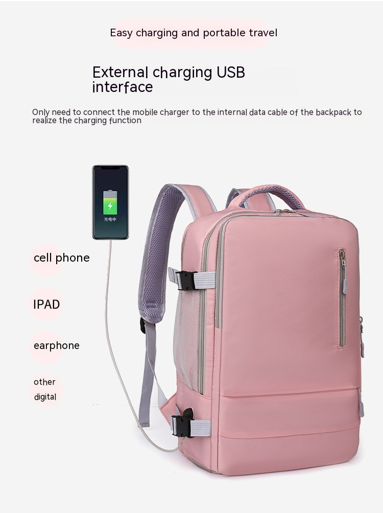 Backpack Women's Large Capacity Lightweight For Going Out