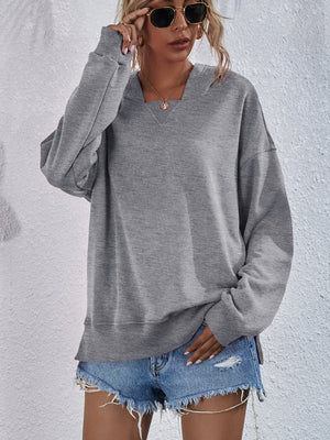 Women's Hoodie Sweatshirt Sports Casual Candy Color Long Sleeve Tops