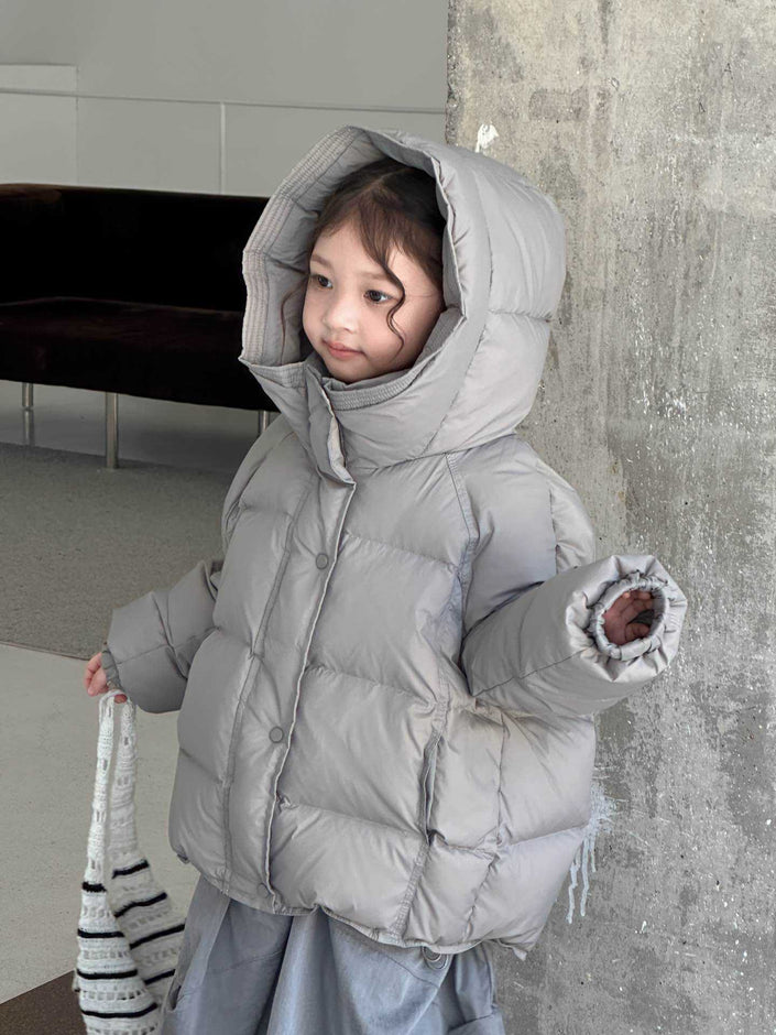Girl's Down Jacket Winter Coat Thickened