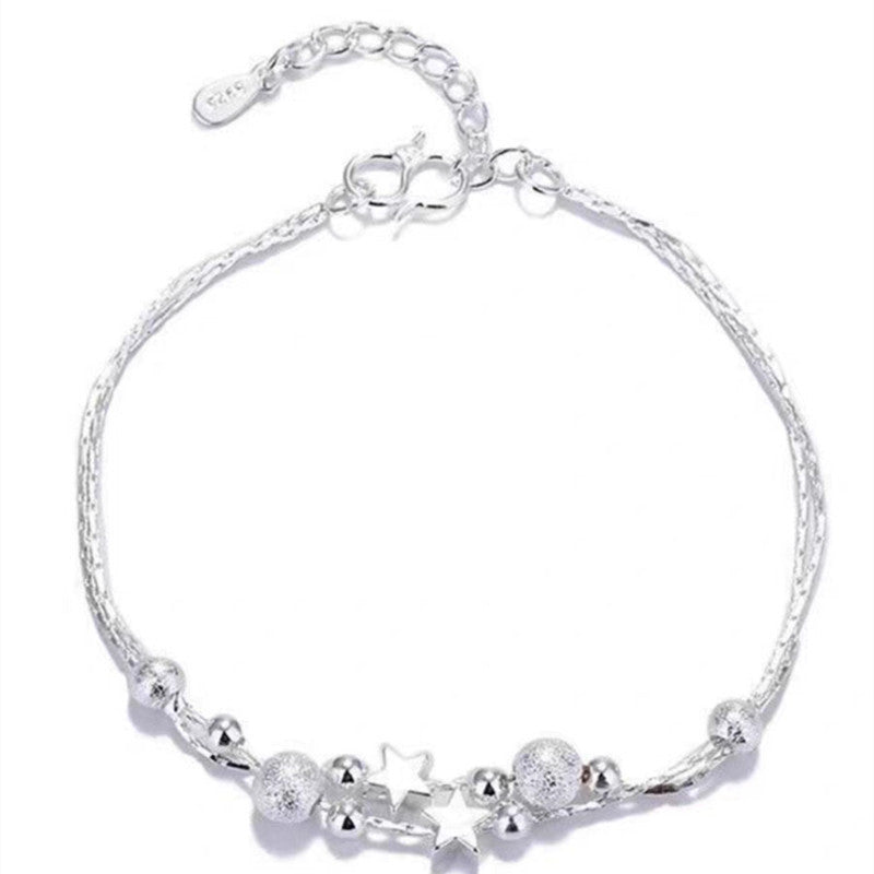 Design Double Circles Star Bracelet Female Fashion