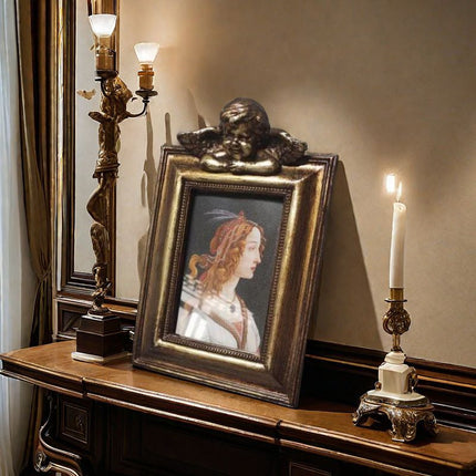 Vintage Resin Photo Frame Retro Ornaments