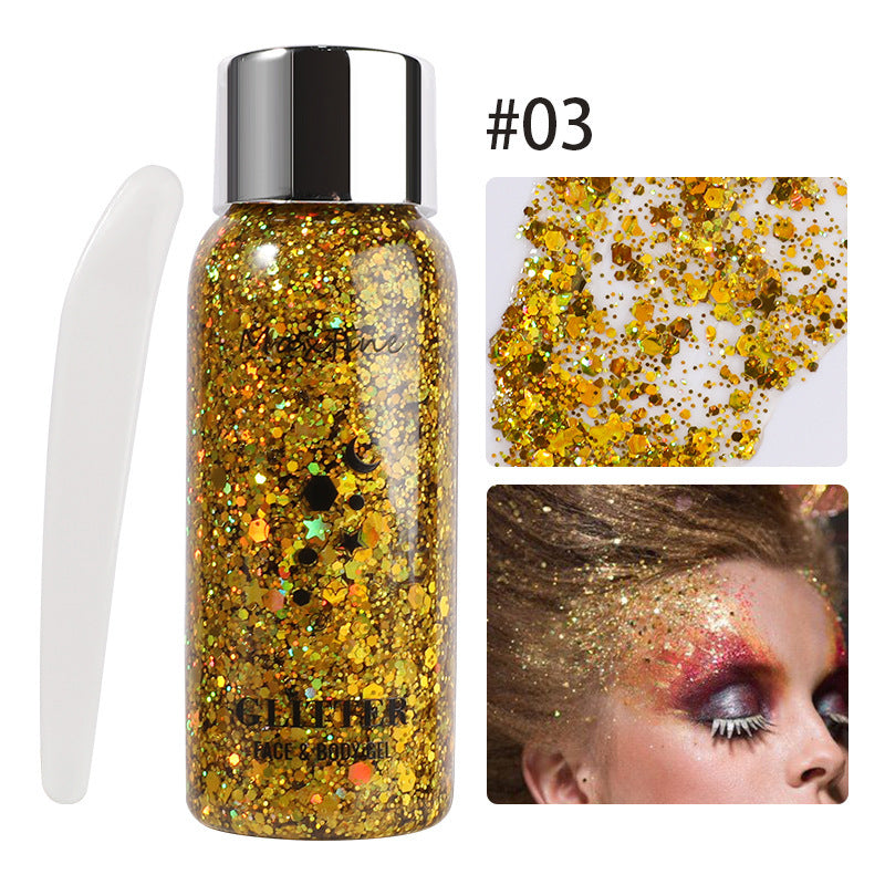 Sequin Gel Nightclub Liquid Eye Shadow Suit