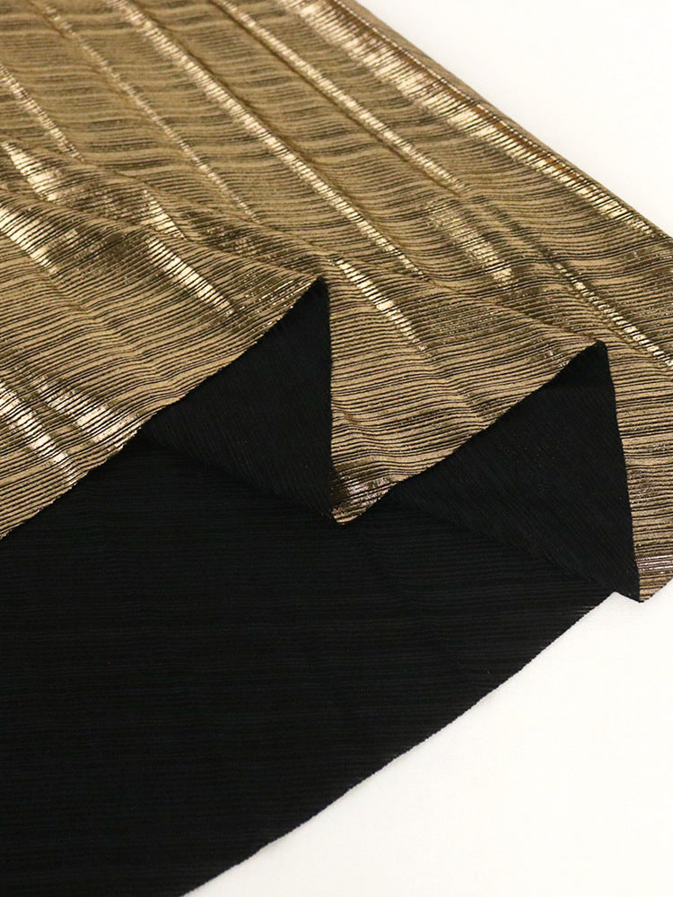 Large Swing Skirt Pleated Dress Women