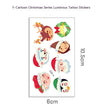 Children's Christmas Luminous Tattoo Face Pasters