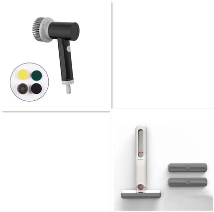 Wireless Electric Cleaning Brush Housework Kitchen Gadgets Dishwashing Brush Bathtub Tile Professional Cleaning Brush Labor Saving
