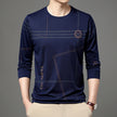 Men's Round Neck Long Sleeve T-Shirt