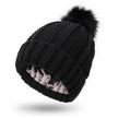 Fashion Stretchy Satin Lined Skull Knit Hats Beanie Hat For Women