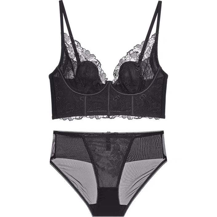 Sexy Adjustable Lace Bra Without Underwire Bra