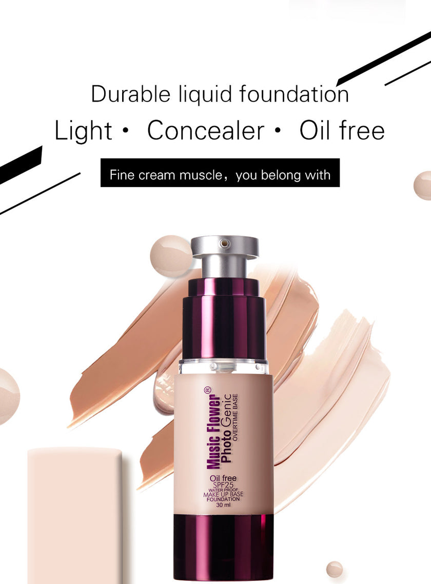 Natural Red And Tender Skin Liquid Foundation