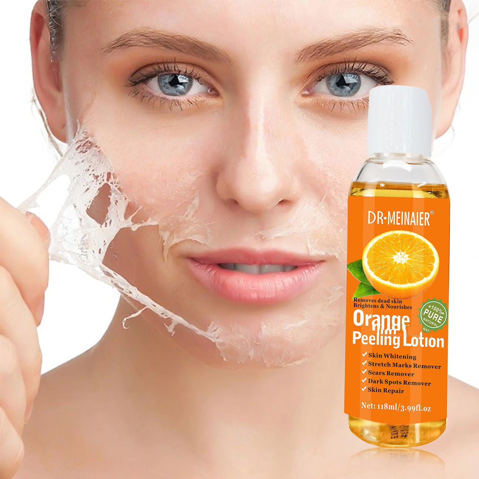 Fresh Orange Peeling Oil Remove Dead Skin From Hands And Feet
