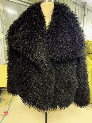 Fashion Fox Fur Fur Coat Fluffy Plush Women's Clothing