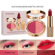 Pearlescent Double-color Eye Shadow Matte Lipstick Does Not Fade Nonstick Cup