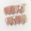 Phototherapy White Series Gypsum Gel Camellia Wearing Nail Enhancement