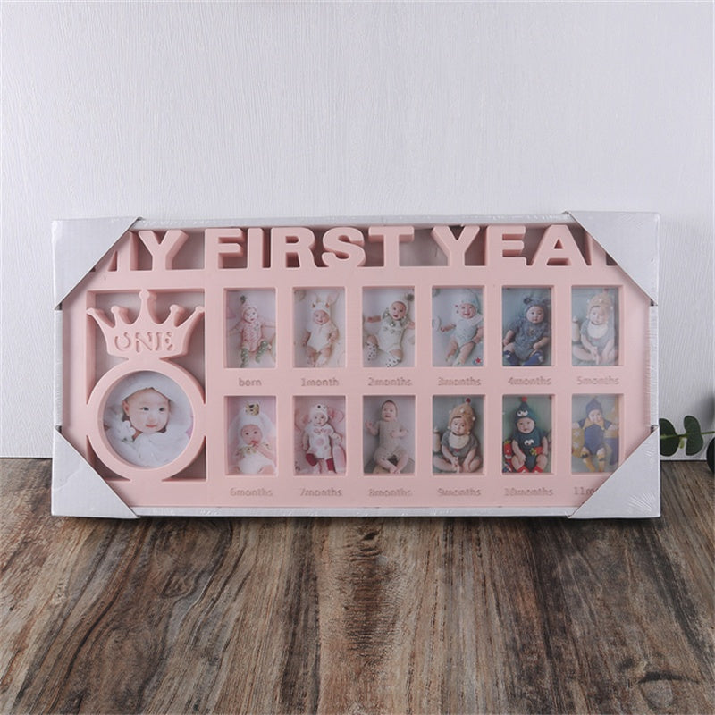 Baby Growth Record Photo Frame