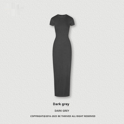 Series Slim-fit Hip Skirt Slimming Slit Dress Women