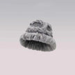 Rabbit Fur Hat Women's Autumn And Winter All-matching Thickened Plush Knitted