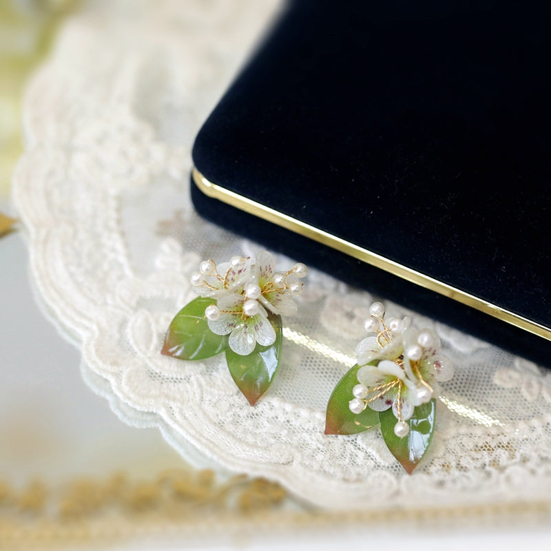 Female Little Fresh Forest Style Immortal Qi Ancient Hanfu Earrings