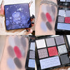 Nine Color Flower Petal Carved Eye Shadow Plate
