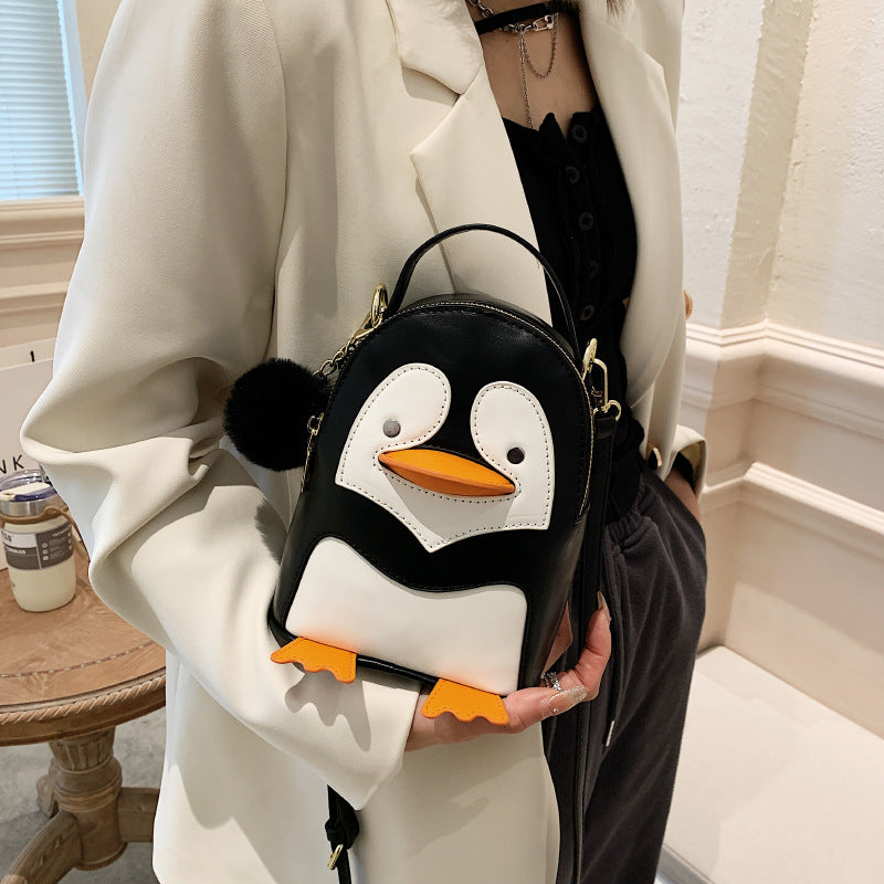 Penguin Cute Casual Fashion Shoulder Messenger Bag