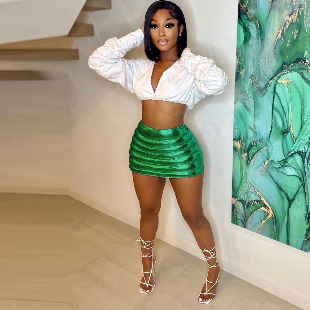 Women's Splash Proof Cotton Filled Skirt