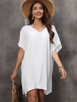 Women's Beach Bikini Blouse V-neck Dress