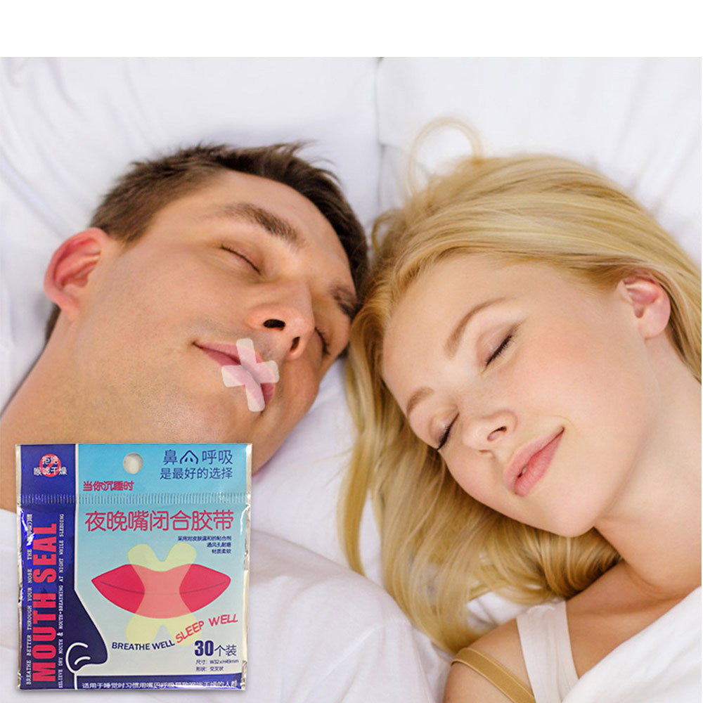 Anti Snoring Mouth Tape Sleep Strip Better Nose Breathing Improved Nighttime Sleeping Less Mouth Breathing Health Care
