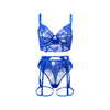 Lace Embroidery Underwear Set Cute Girl