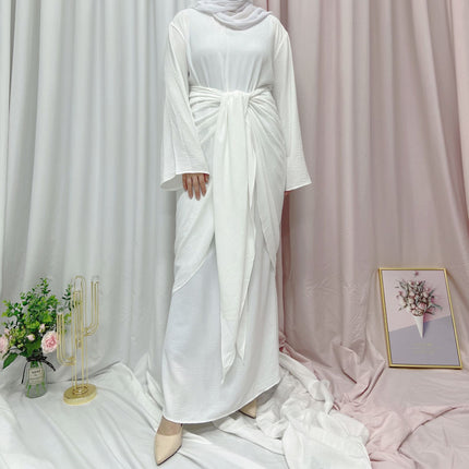 Corset European And American Satin Encrypted Ice Silk Dress