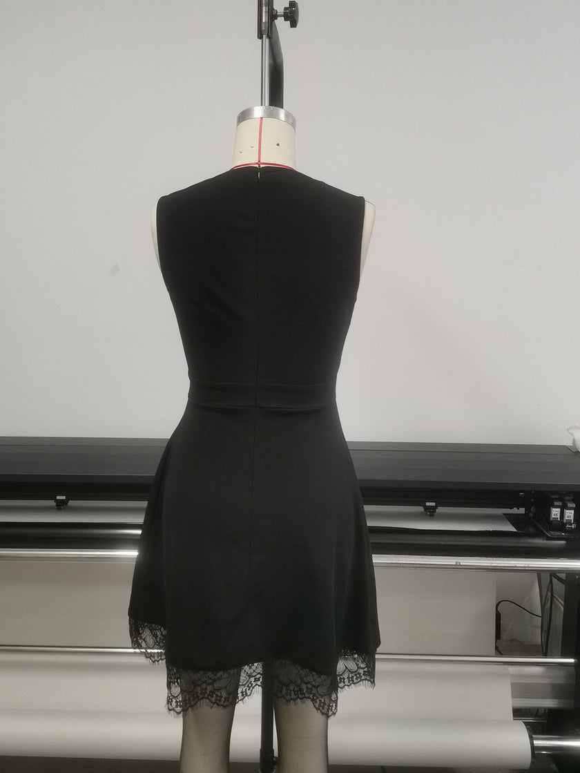 Sleeveless Casual Fashion Simple Dress Women