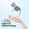 Fashion Personalized Folding Pad Sunglasses For Women