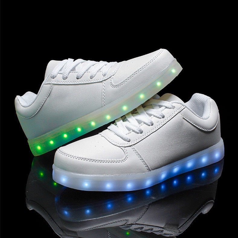 Student Board Shoes USB Charging Luminous