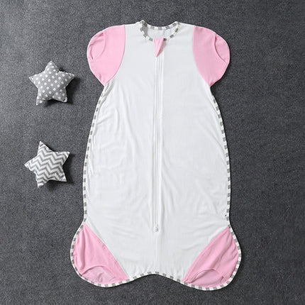 Newborn Baby Swaddle Sleeping Bag Cotton Plus Version Anti-kick