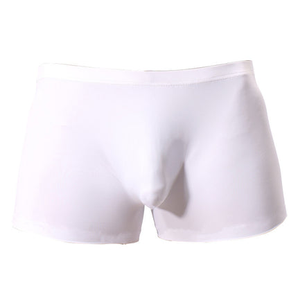 Solid Color Men's Boxer One Piece Ice Silk Boxer Underwear