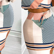 Floral Print Beach Two-piece Suit
