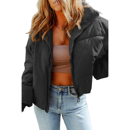 Lapel Warm Long Sleeves Coat For Women