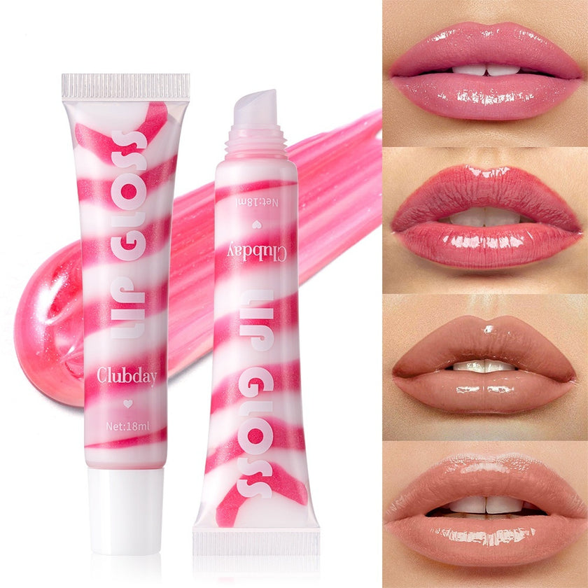 Hose Pearlescent Thin And Glittering Moisturizing Fruit Flavor Lip Gloss