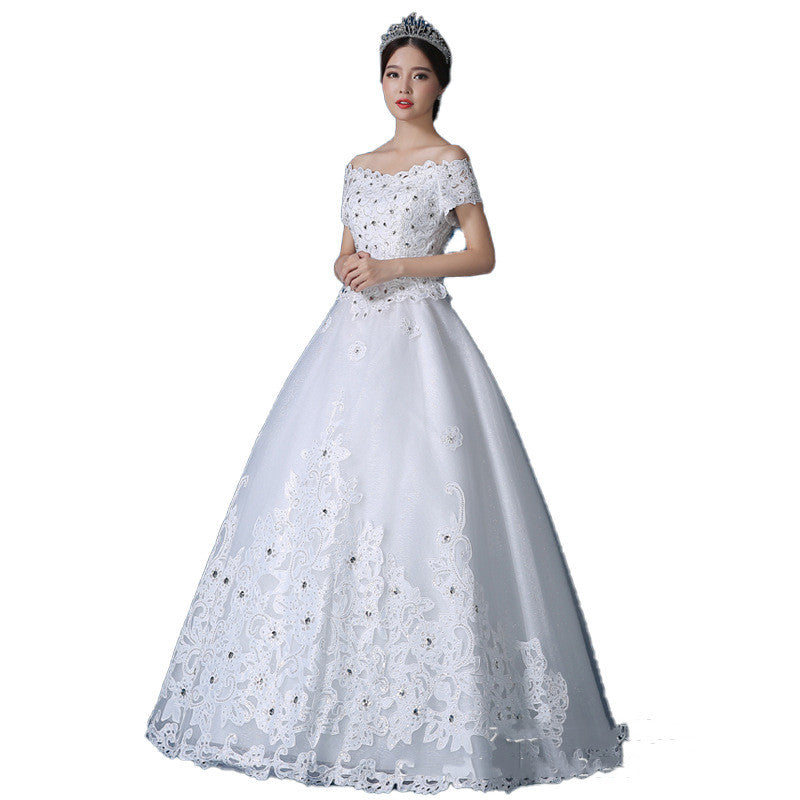 High-end One-shoulder Wedding Dresses