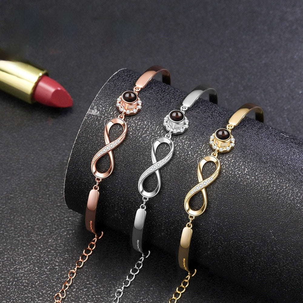 S925 Silver Infinite Diamond Bracelet