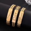 Retro Stainless Steel Three-dimensional Design Bracelet