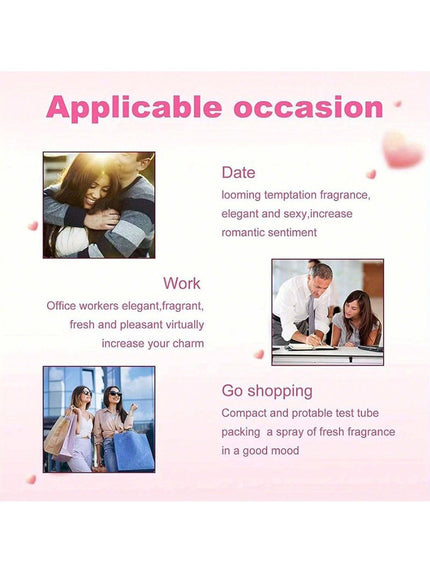 1PC 30ML Women Perfume For Wrist, Behind The Ear And Neck- Natural Long Lasting Eau De Parfum - Delicate, Elegant For Holiday Dates