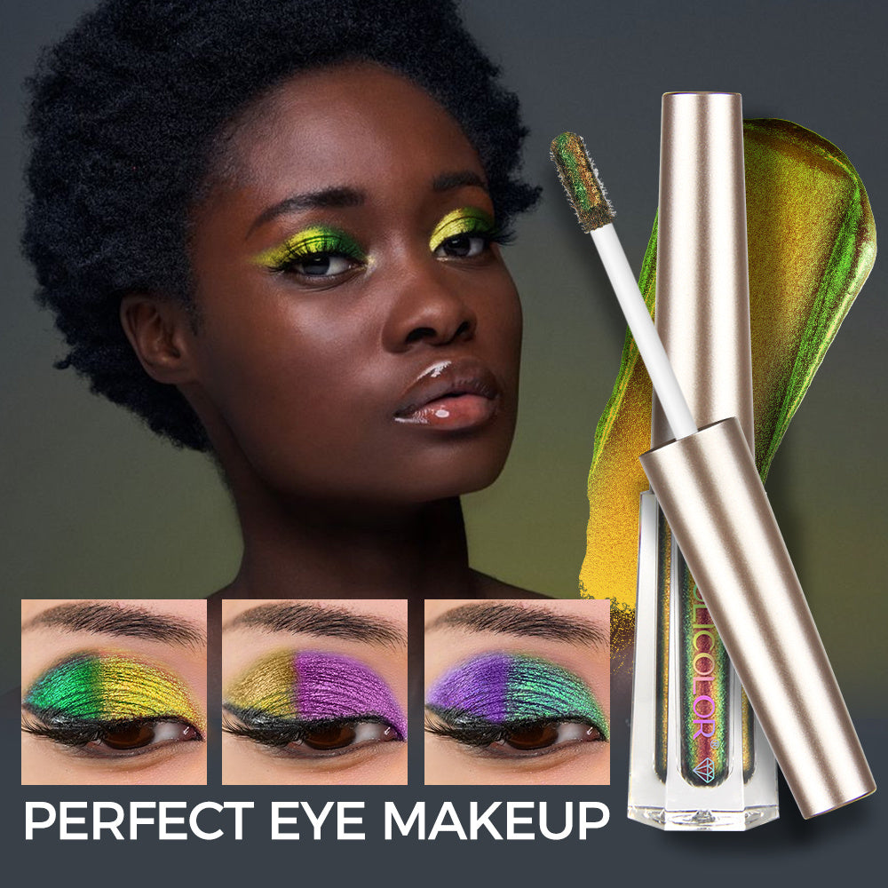 Waterproof And Sweatproof Chameleon Liquid Eyeshadow Christmas Glitter Liquid Eyeshadow Multi Color Eyeshadow