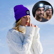 LED Knit Hat Button Cell Type Knitted Hat