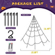 Halloween Decoration Giant Spider Web Party Props Decor Outdoo