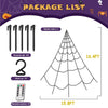Halloween Decoration Giant Spider Web Party Props Decor Outdoo