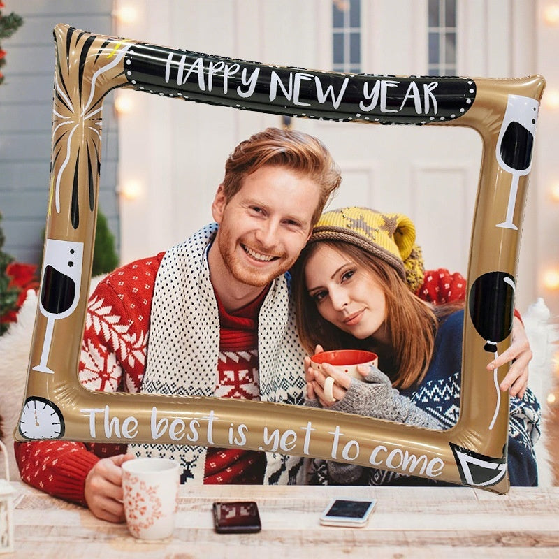 Christmas Creative Photo Props Inflatable Photo Frame