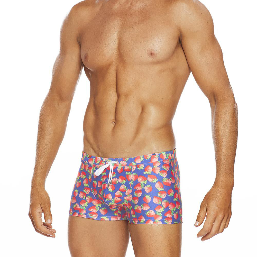 Fashion Boxer Swimming Trunks Men