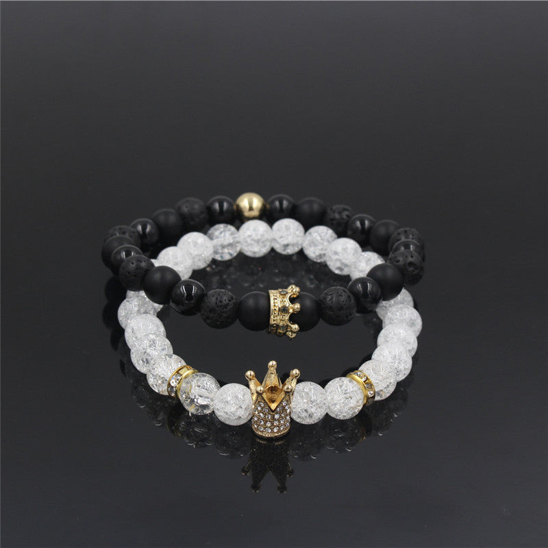 Fashion Energy Stone Frosted Bracelet